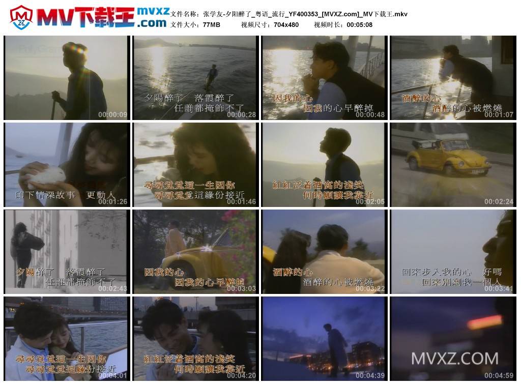 张学友-夕阳醉了_粤语_流行_YF400353